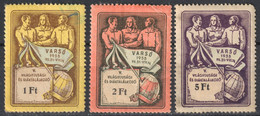 Cinderella Vignette Label Member Charity Stamp World Youth Organisation Congress / POLAND Warsaw 1955 Hungary COMMUNISM - Service