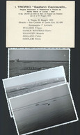 OTRANTO SAN CATALDO DI LECCE 1953 CANOTTAGGIO REGATA A TAPPE  1° TROFEO CACCAVALLO 5 FOTO DA SANTA MARIA DI LEUCA A BARI - Aviron