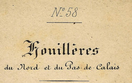 BOURSE  BOURSES DE PROVINCE Lille Nord COTATION 1879 1880 ET + Valeur Cotée Houillères Du Nord Et Du Pas De Calais V.SCA - 1800 – 1899