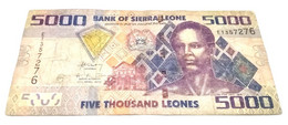 SIERRA LEONE , 5000 LEONES , 2010 , P-32a - Sierra Leone