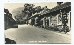 Scotland Loch Lomond Luss Village .animated Rp Postcard - Stirlingshire