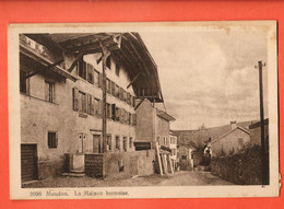 ZQF-08 RARE Moudon Maison Bernoise  éDénéréaz 2096 - Moudon