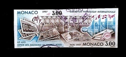 Monaco 1997 Non Dentelé, Exposition Philatélique Internationale USED (LOT - 6 - 362 - 05,12,2017) - Usati