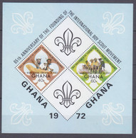 1973 Ghana 510-511/B50 Overprint - #448-449/B47 7,50 € - Unused Stamps