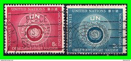 ESTADOS UNIDOS  AMERICA DEL NORTE  ( NACIONES UNIDAS NUEVA YORK ) SELLOS AÑO 1957 FUERZAS DE AUXILIO DE LA ONU - Used Stamps