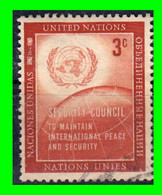 ESTADOS UNIDOS  AMERICA DEL NORTE  ( NACIONES UNIDAS NUEVA YORK ) SELLOS AÑO 1957 CONSEJO DE SEGURIDAD - Used Stamps