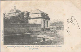 Saint-Ghislain , Ancienne Abbaye Des Moines Et Le Vieux Renard Combattant De 1830 ( édit : DVD , D V D  N° 5937 - Saint-Ghislain