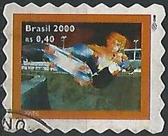 LSJP BRAZIL RADICAL SPORT SKATE 2000 - Used Stamps