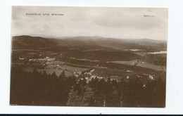 Scotland Perthshire    Postcard  Rp Dunkeld And Birnam Unused Valentine's - Perthshire