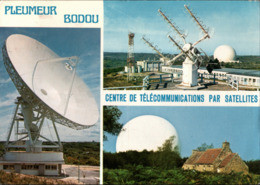 ! [22] Cpm, Modern Postcard, Pleumeur Bodou, Telecommunication Par Satellites, Antenne, Radioteleskop, Le Radome, 1986 - Pleumeur-Bodou