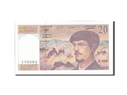 Billet, France, 20 Francs, 20 F 1980-1997 ''Debussy'', 1990, 1990, NEUF - 20 F 1980-1997 ''Debussy''