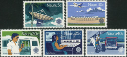 Nauru 1983 SG283-287 Communications Set MNH - Nauru