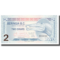 Billet, Canada, 2 Dinara, 2012, BERINGIA B C, NEUF - Kanada