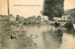 Pluvault * Le Pont Sur La Crône * Lavoir Laveuses Lavandières - Other & Unclassified