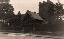 WESTON MEMORIAL LYCH GATE / BURNTWOOD CHURCH - Lincoln