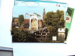 Nederland Holland Pays Bas Enkhuizen Panorama Met Compagniebrug - Enkhuizen