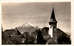 Sigriswil - Kirche Und Niesen (87) * 3. 7. 1938 - Sigriswil