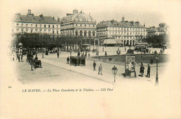 Le Havre * La Place Gambetta Et Le Théâtre - Unclassified