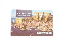 Télécarte Monaco , MF41 , 377 Changement De Numérotation , TBE , Cote : 2 Euros - Monaco