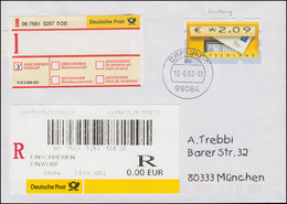 5.2 Samkyung-Pilotversuch R-Brief Mit 2,09 ATM Und 0,00 R-Label ERFURT 13.6.2002 - Distributori
