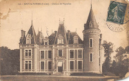 Jouy-le-Potier     45     Château De Vignelles    Pli Et Taché        (voir Scan) - Sonstige & Ohne Zuordnung