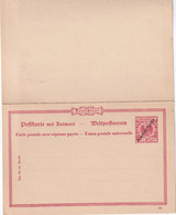 MARSHALL INSELN    ENTIER POSTAL/GANZSACHE/POSTAL STATIONERY CARTE AVEC REPONSE - Marshalleilanden