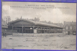 Carte Postale 27. Routot  Halle Aux Grains   Très Beau Plan - Routot