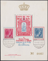 Luxembourg    .   Y&T     .    Bloc Caritas 1945      .    O    .       Oblitéré - Blocs & Hojas