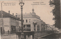 ***  57  *** SARREBOURG  Pont De La Sarre   DOS GRATTE  Pour Enlever Texte - Sarrebourg