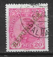 1910 Portugal #174 D,Manuel Overprint Republica 20rs Used - P1816 - Used Stamps