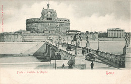 Italie Rome Roma Ponte E Castello S. Angelo - Ponts