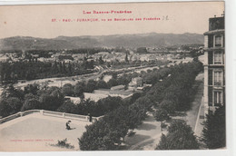 LES BASSES-PYRENEES .37. PAU . JURANCON VU DU BOULEVARD DES PYRENEES . CARTE NON ECRITE - Jurancon