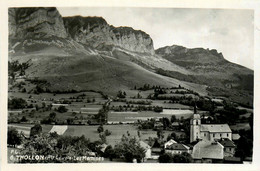 Thollon * Carte Photo * Vue Sur Les Memises * Village Hameau - Thollon