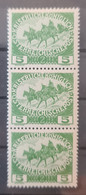 AUSTRIA 1915 - MNH - ANK181 - Strip Of 3 - Unused Stamps