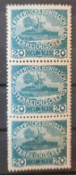 AUSTRIA 1915 - MNH - ANK183 - Strip Of 3 - Unused Stamps
