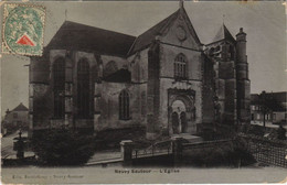 CPA NEUVY SAUTOUR L'Eglise (49030) - Neuvy Sautour