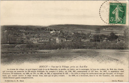 CPA SOUCY Vue Sur Le Village Pres Du Sud-Est (49120) - Soucy