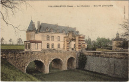 CPA VILLEBLEVIN Le Chateau (49226) - Villeblevin