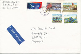 Canada Cover Sent To Denmark 25-9-1984 - Briefe U. Dokumente