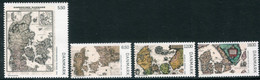 DENMARK 2009 Old Maps MNH / ** .  Michel  1534-37 - Unused Stamps