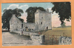 Burleigh Castle UK 1906 Postcard - Perthshire