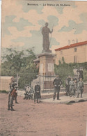 CPA 84  MONTEUX STATUE DE SAINT-GENS ANIMEE - Monteux