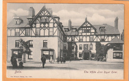 Bala The Whie Lion Royal Hotel UK 1905 Postcard - Merionethshire