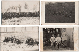4 Karten Maschinengewehr Kompagnie  (z7106) - War 1914-18