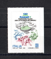 ITALIA  : Federazione Italiana Arti Marziali  FiJLKAM  - 1 Val.  MNH**  Del  21.06.2022 - 2021-...: Nieuw/plakker