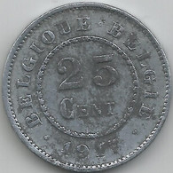 ALBERT I * 25 Cent 1917 Frans/vlaams * Prachtig * Nr 11349 - 25 Cents