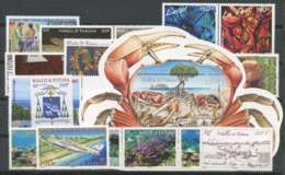 Wallis Et Futuna (2010) N 728 A 744 Et BF 25 - Unused Stamps