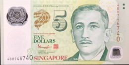Singapore 5 Dollars, P-47c (2005) - UNC - Singapore