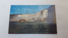 ANTIQUE POSTCARD UNITED STATES - AMERICAN FALLS AND BRIDAL VEIL CIRCULATED 1957? - Buffalo