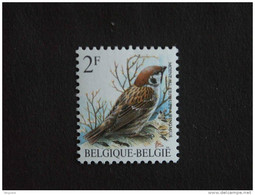 België Belgique Belgium 1989 Vogels Oiseaux Buzin Ringmus Moineau Friquet Groenachtige Gom 2347GR Yv 2347 MNH ** - 1985-.. Vogels (Buzin)